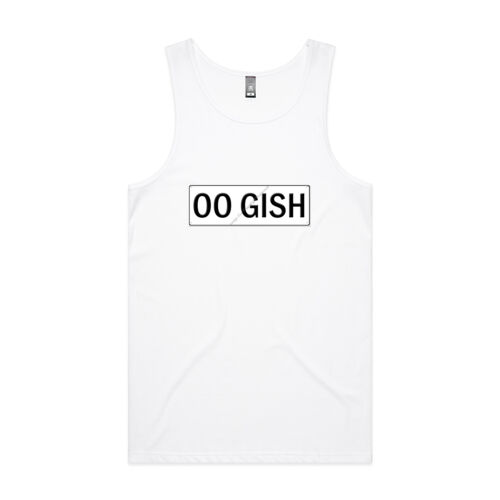 OO GISH number-plate on lowdown singlet Thumbnail