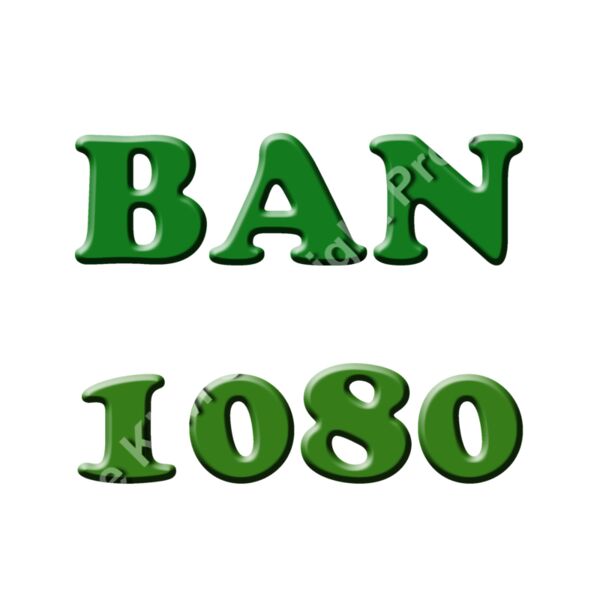 Ban 1080 green Thumbnail
